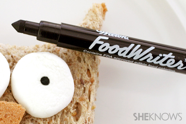 owl lunch food marker