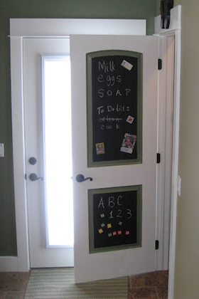 Magnetic pantry door