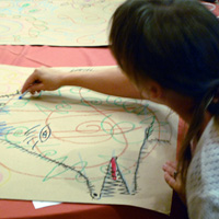 Child drawing