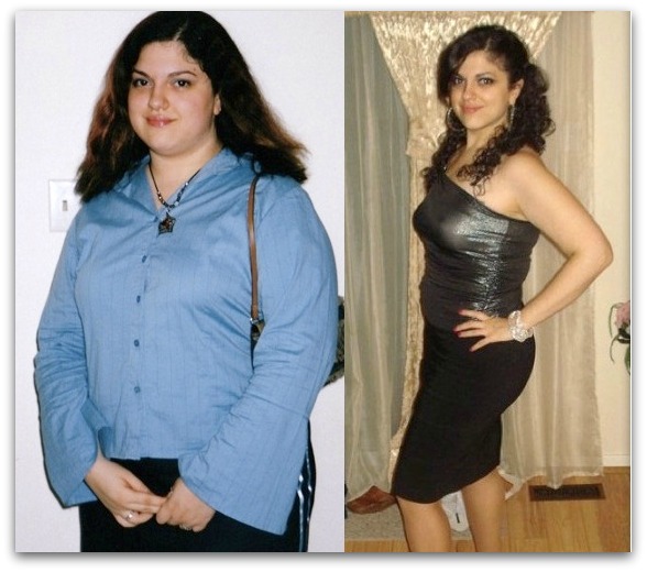 Rolla Bahsous before and after weight loss