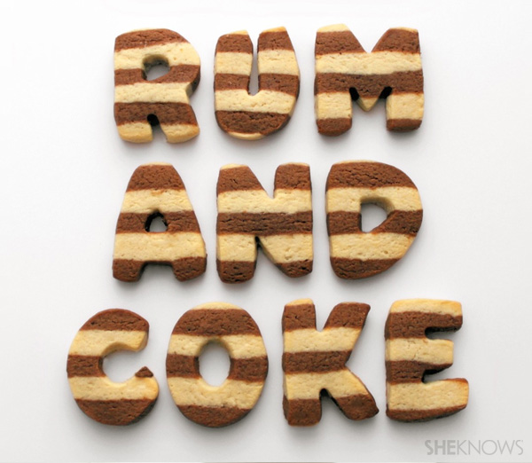 Rum and coke cookies