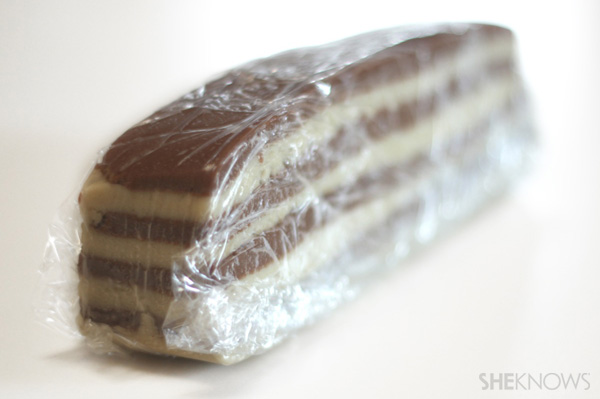 Cover dough in plastic wrap