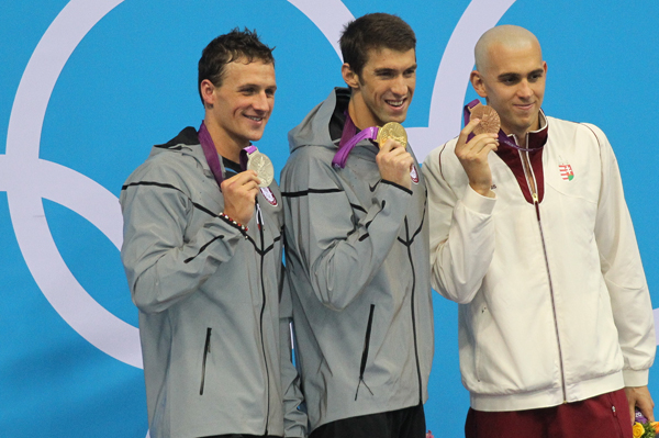 Ryan Lochte and Michael Phelps tattoos