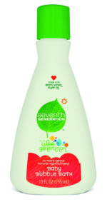 Seventh Generation bubble bath