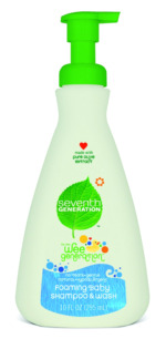 Seventh Generation shampoo foam