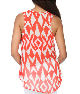 coral tribal tank from Arden B. ($39)