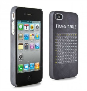 Times table iPhone case