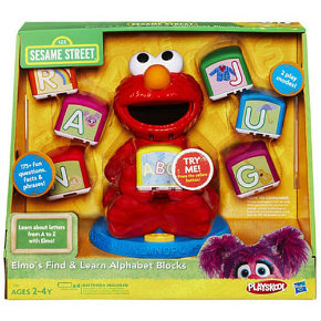 Sesame Street Elmo Find & Learn Alphabet Blocks