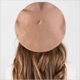 unisex wool beret