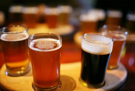 Variety of beers