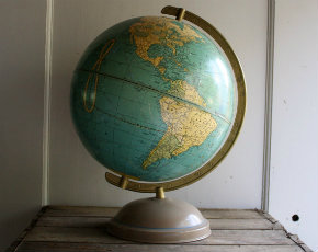 Vintage globe