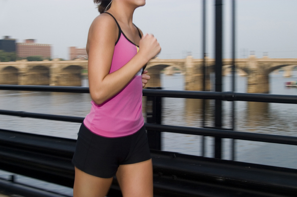 Woman running