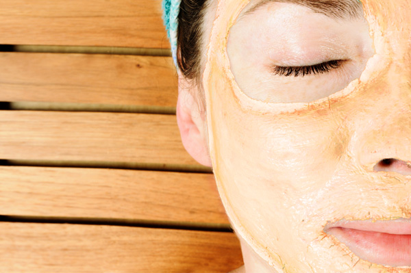 Pumpkin facial mask