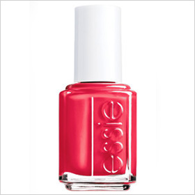 Pink neon nail polish
