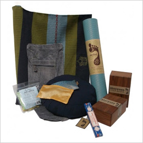 Barefoot Yoga Essentials Gift Basket