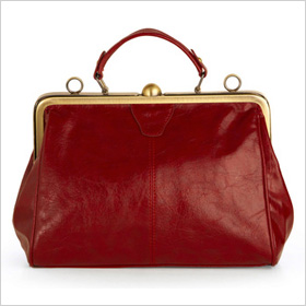 faux leather handbag