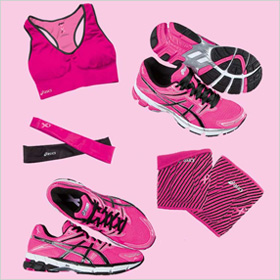 ASICS running gear