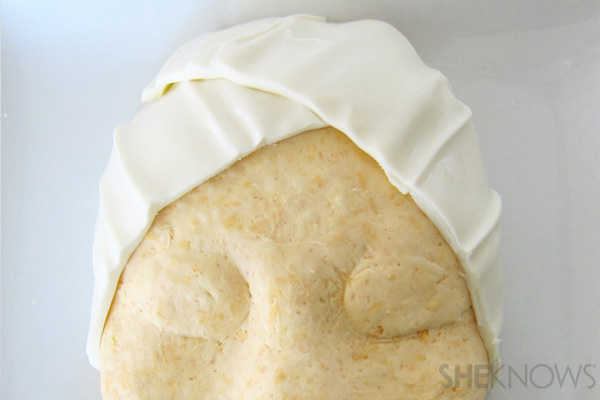 Finished cheese wrap