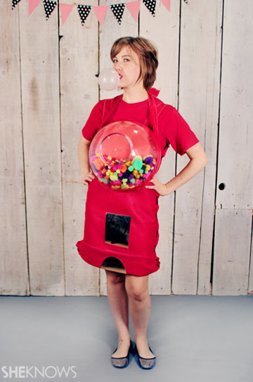 How To Make A Gumball Machine Costume