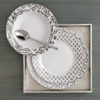 Jali Lattice Dinnerware