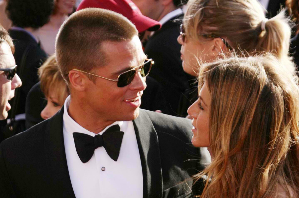 Brad Pitt and Jennifer Aniston