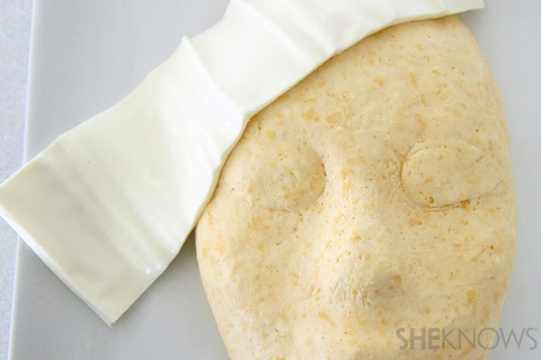 Add the cheese wrap