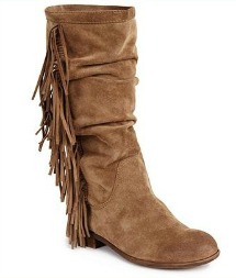 Kenneth Cole Reaction Hi-King fringe boots