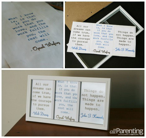 quotes picture frames