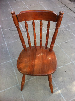 Before chair