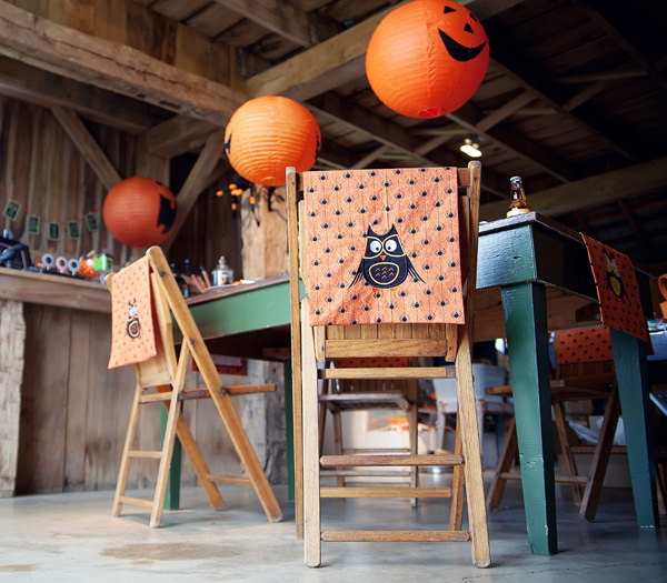 Halloween party -- pumpkin lanterns