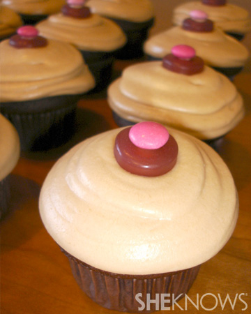 Boob cupcakes