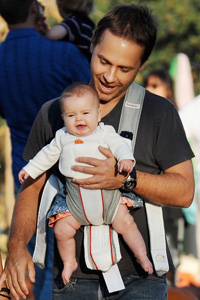 Chad Lowe and daughter Mabel Painter