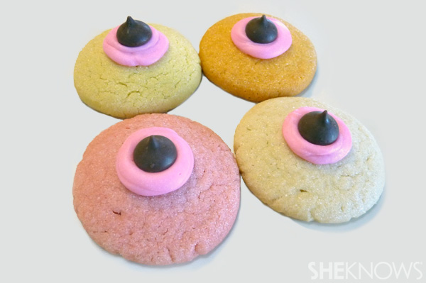 Boob cookies decorated