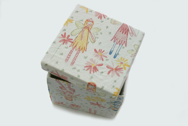 DIY fabric covered box