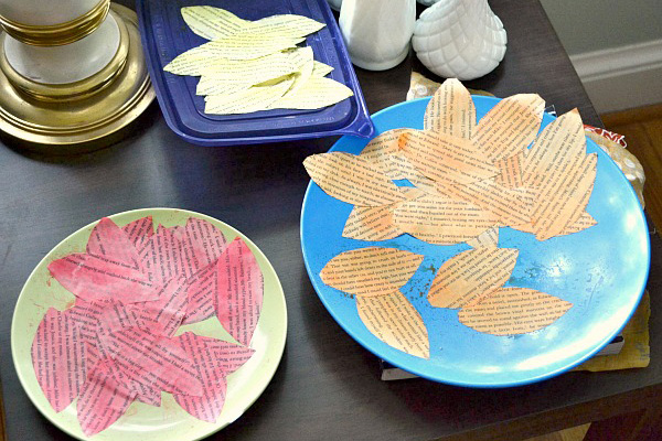 drying leaves