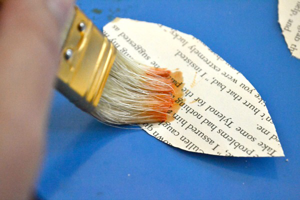 paint leaves