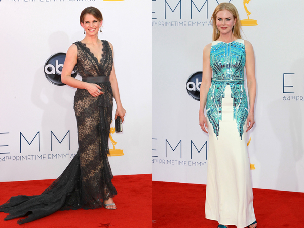 Emmys Best Dressed Anna Clumsky and Nicole Kidman