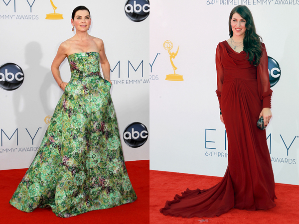 Worst dressed at the Emmys Julianna Marguiles and Mayim Bialik