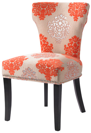 Patterned chair