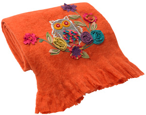 Tangerine tango blanket