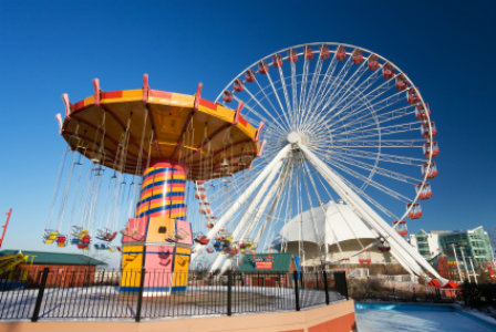 Ferris wheel at Navy Pier