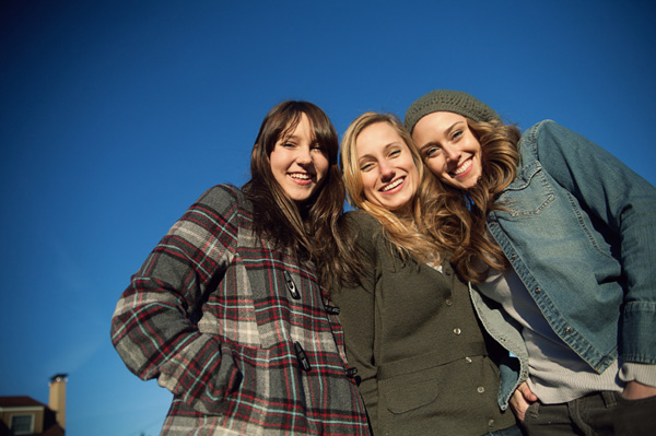 Girlfriends on roadtrip
