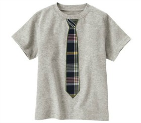 gymboree tie tee