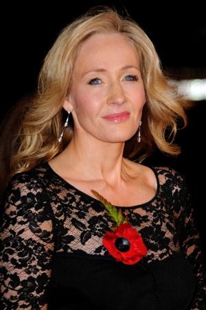 J.K. Rowling Deathly Hallows Premiere