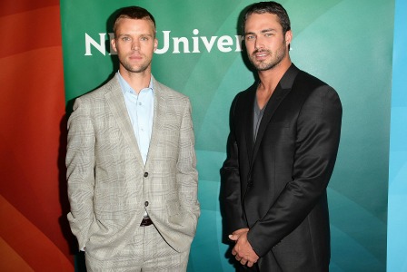 Chicago Fire's Jesse Spencer and Taylor Kinney