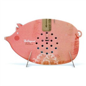 cardboard piggy bank