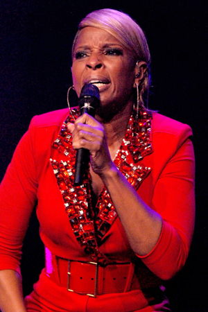 Mary J Blige at the iHeartRadio Music Festival