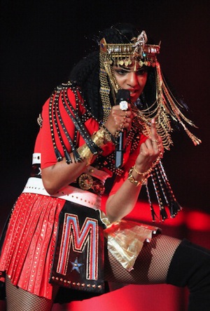 M.I.A. Performing at Superbowl 2012