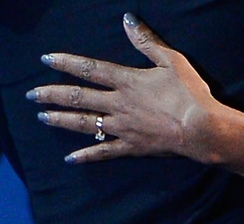 Michelle Obama's trendy nails
