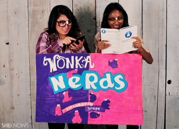 Get extra nerdy with your Nerds Halloween costume